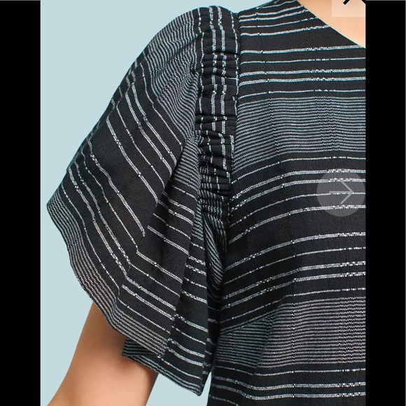 Anthropologie Moon River Denmark Striped Tunic Dress - Picture 5 of 8